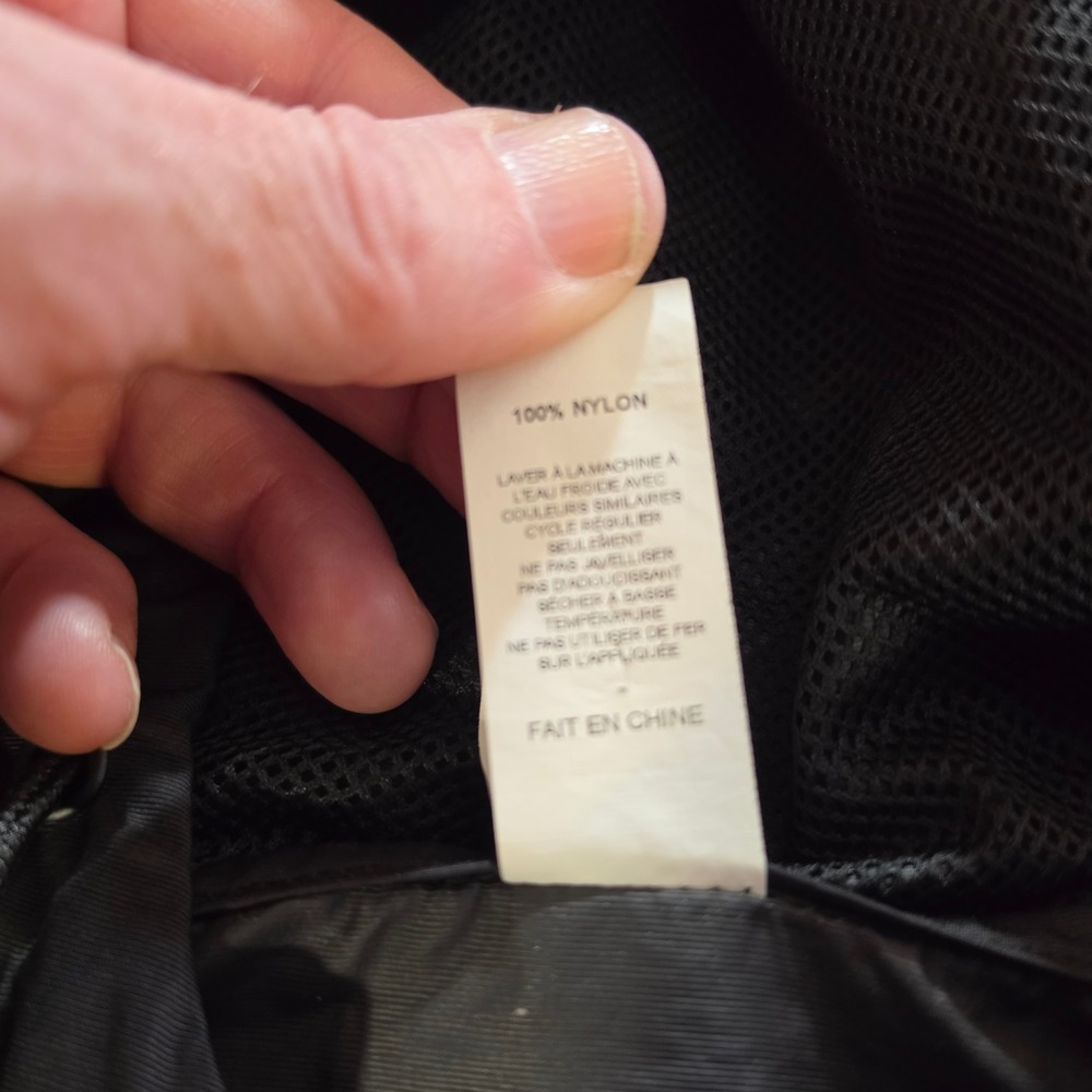 Independent Trading Co Carinthia Windbreaker Jacket Black Quarter Zip Mens 3XL - Picture 13 of 13